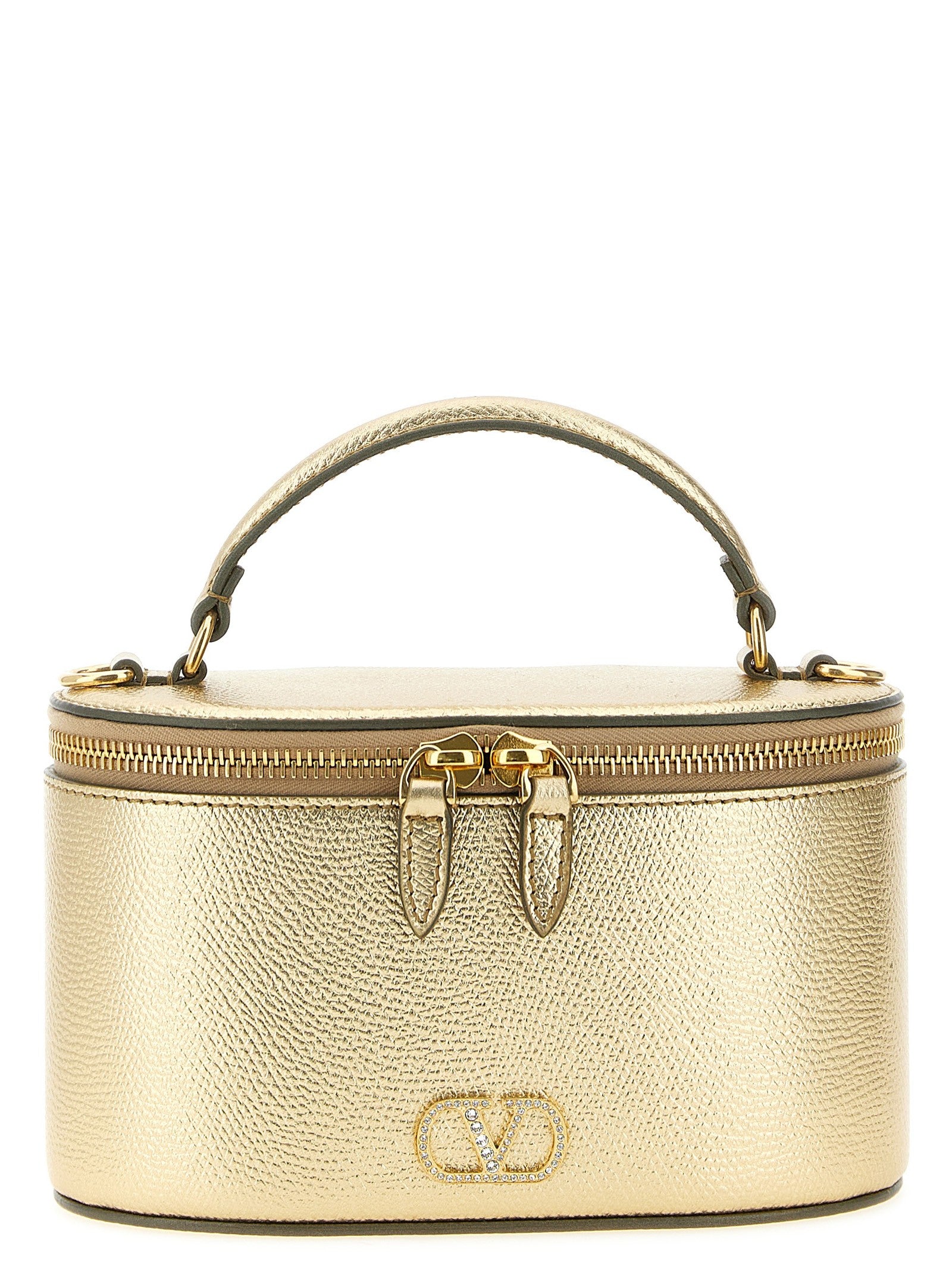 Valentino Valentino Garavani Vanity Mini Handbag Gold