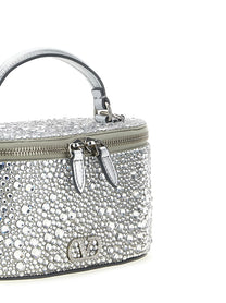 Valentino Valentino Garavani Vanity Mini Handbag Silver