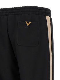 Valentino Valentino Garavani Vgold Pants Black