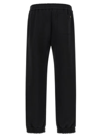 Valentino Valentino Garavani Vgold Pants Black