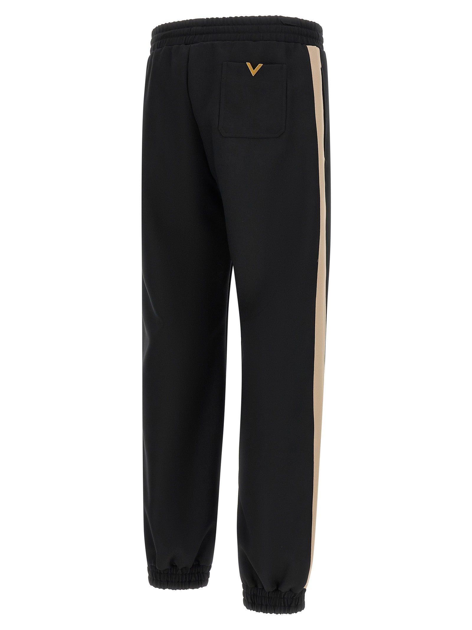 Valentino Valentino Garavani Vgold Pants Black