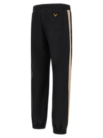 Valentino Valentino Garavani Vgold Pants Black