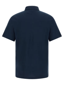 Valentino Valentino Garavani Vgold Polo Shirt Blue