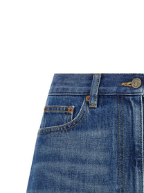 Valentino Valentino Garavani Vgold Shorts Blue