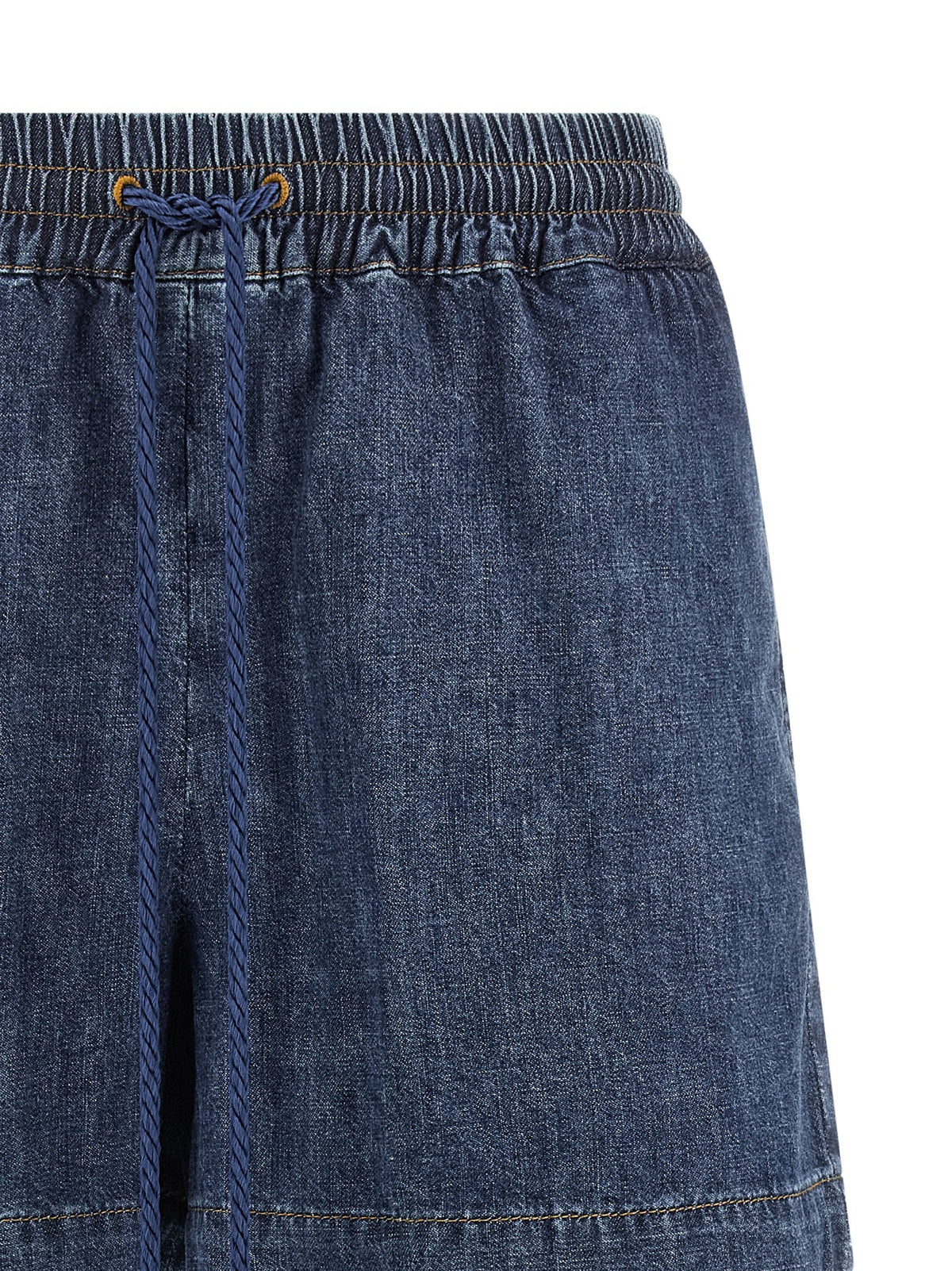 Valentino Valentino Garavani Vgold Shorts Blue