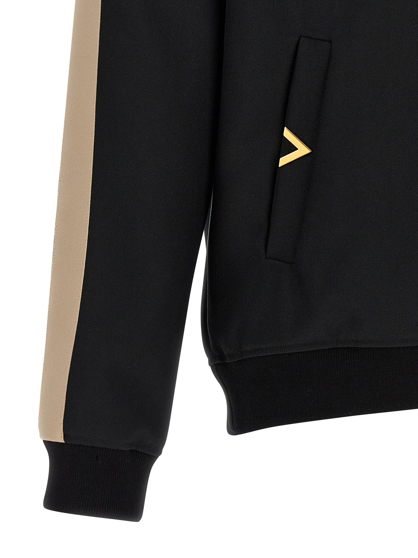 Valentino Valentino Garavani Vgold Sweatshirt Black