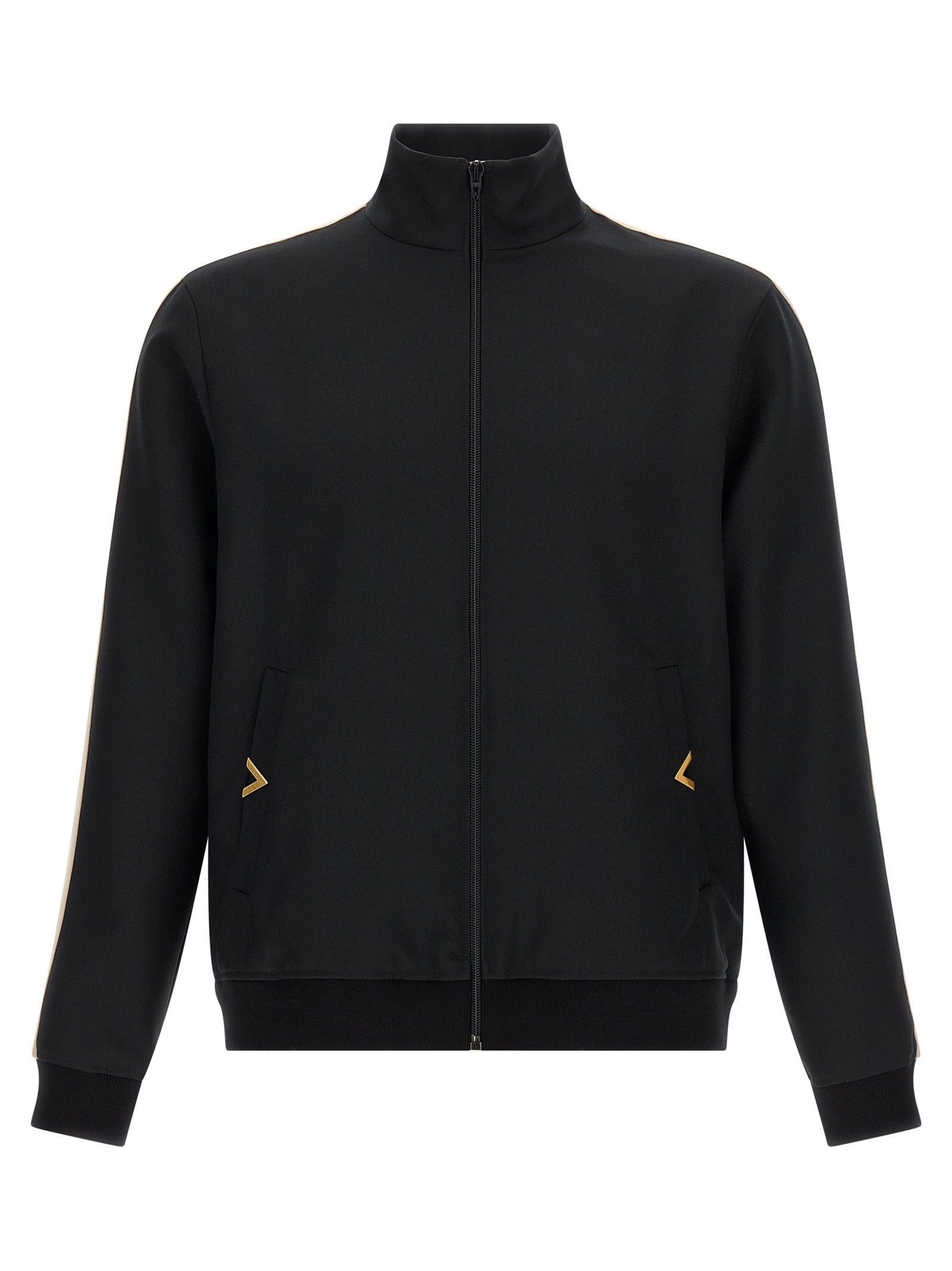 Valentino Valentino Garavani Vgold Sweatshirt Black