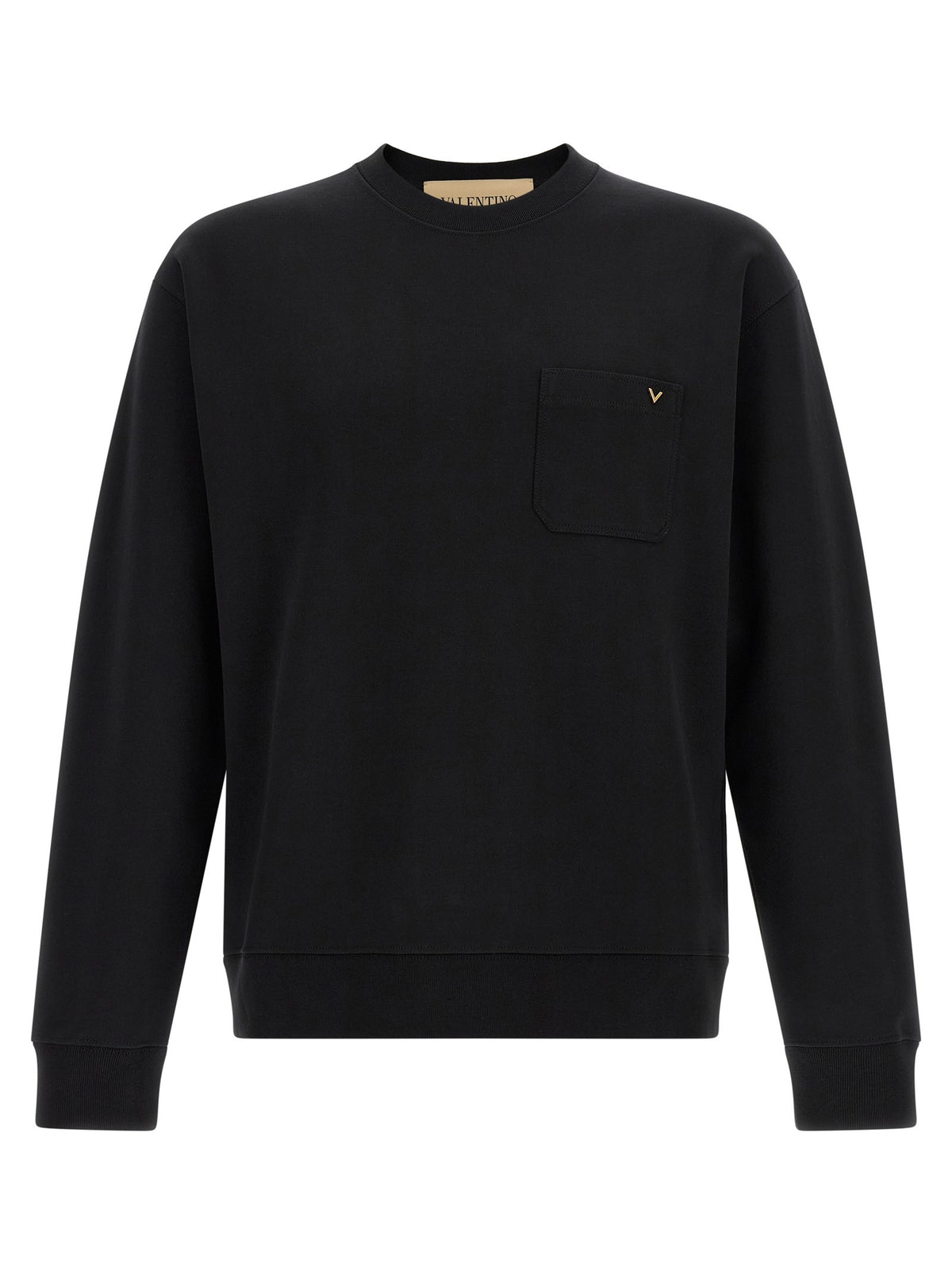 Valentino Valentino Garavani Vgold Sweatshirt Black