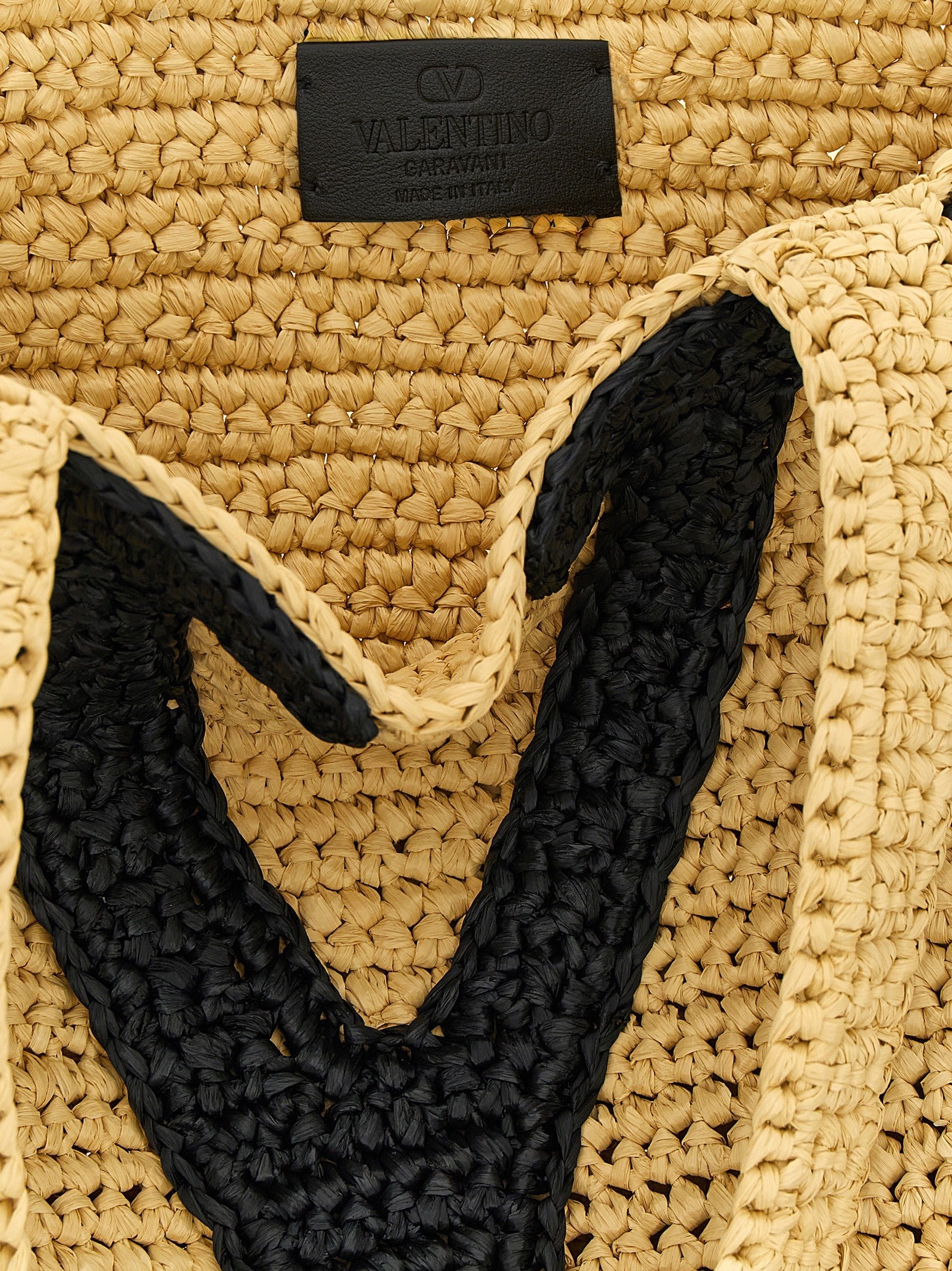 Valentino Valentino Garavani Viva Superstar Midi Shopping Bag Beige