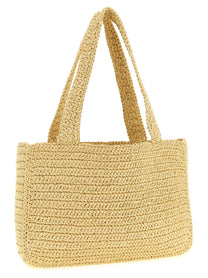 Valentino Valentino Garavani Viva Superstar Midi Shopping Bag White