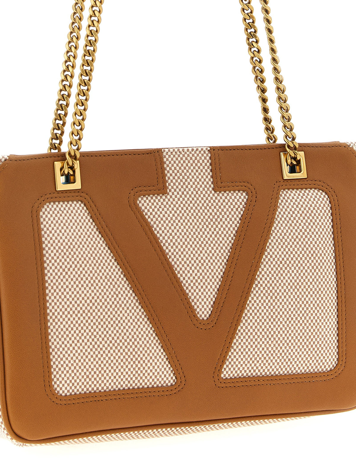 Valentino Valentino Garavani Viva Superstar Shoulder Bag Brown