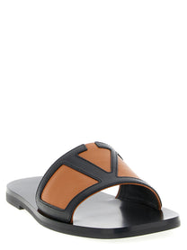 Valentino Valentino Garavani Viva Superstar Slides Brown