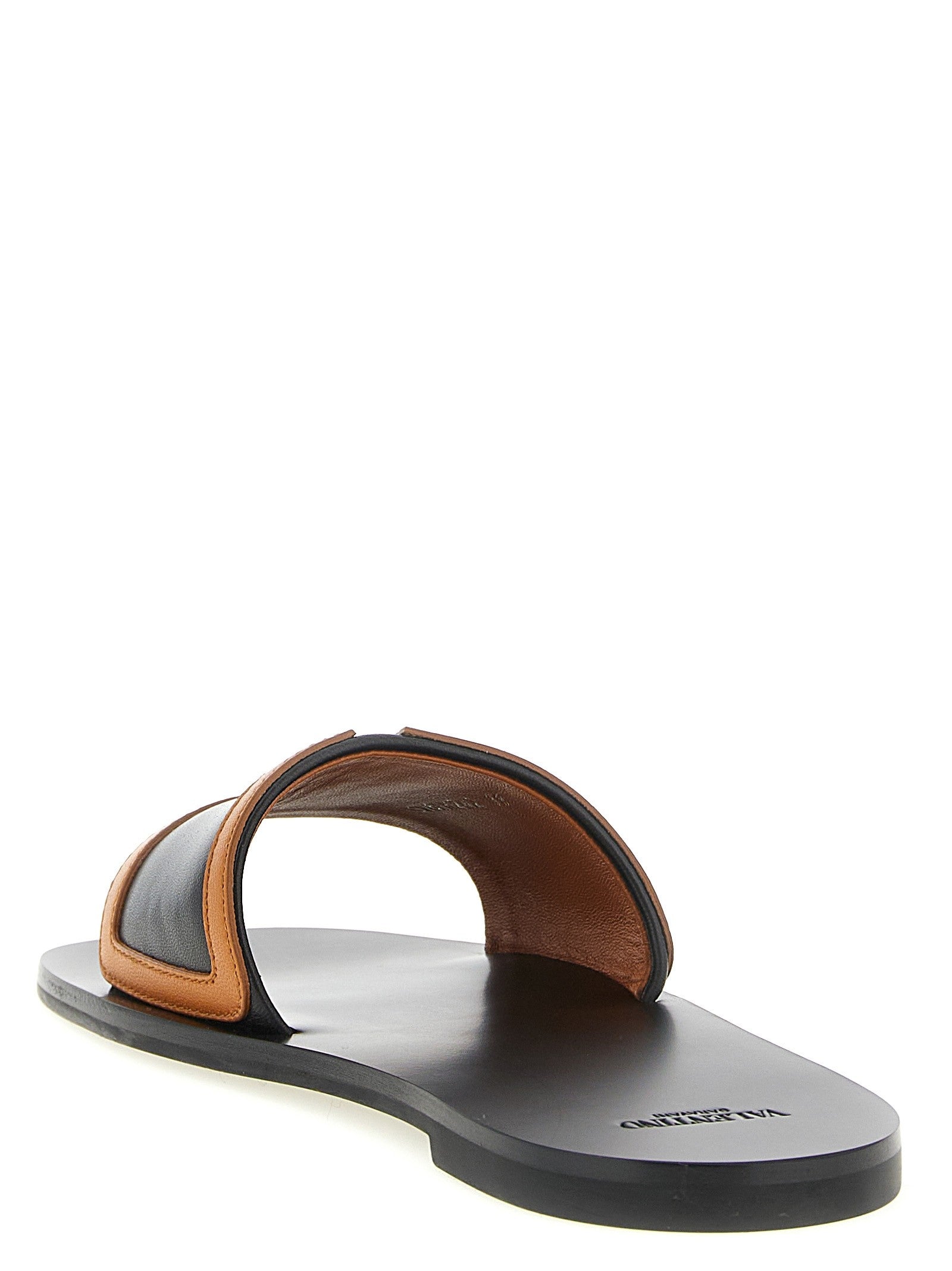Valentino Valentino Garavani Viva Superstar Slides Brown