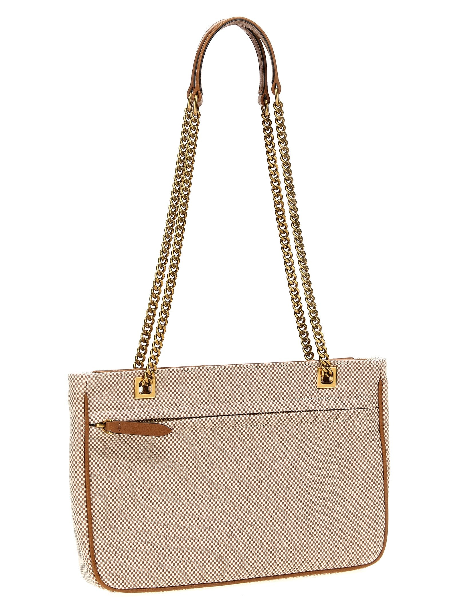 Valentino Valentino Garavani Viva Superstar Small Shopping Bag Beige