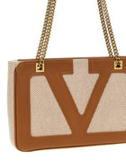 Valentino Valentino Garavani Viva Superstar Small Shopping Bag Beige, view 3