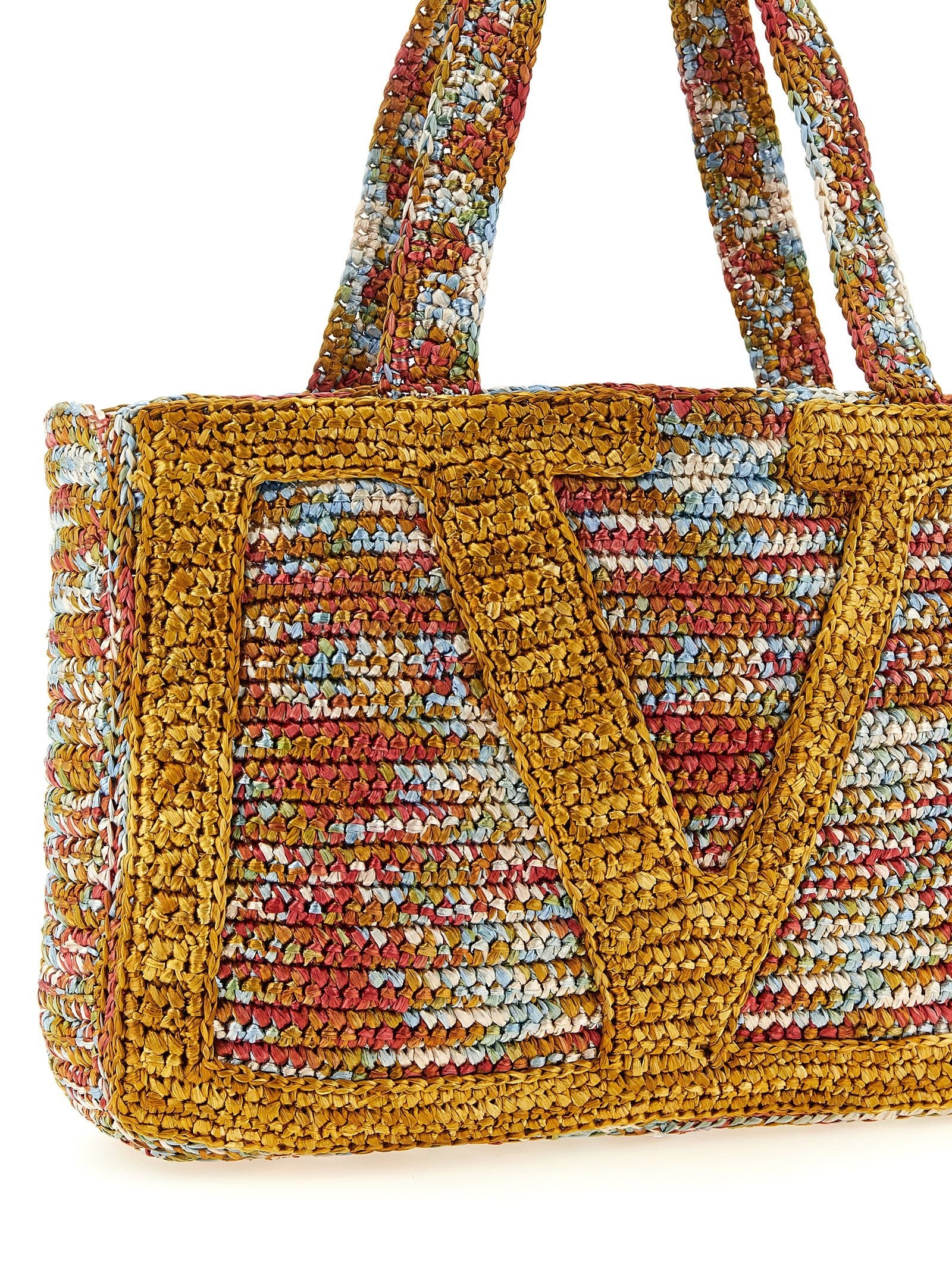 Valentino Valentino Garavani Vivasuperstar Big Shopping Bag Gold
