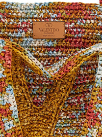 Valentino Valentino Garavani Vivasuperstar Big Shopping Bag Gold