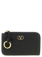 Valentino Valentino Garavani Vlogo Black Cardholder Black
