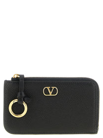 Valentino Valentino Garavani Vlogo Black Cardholder Black