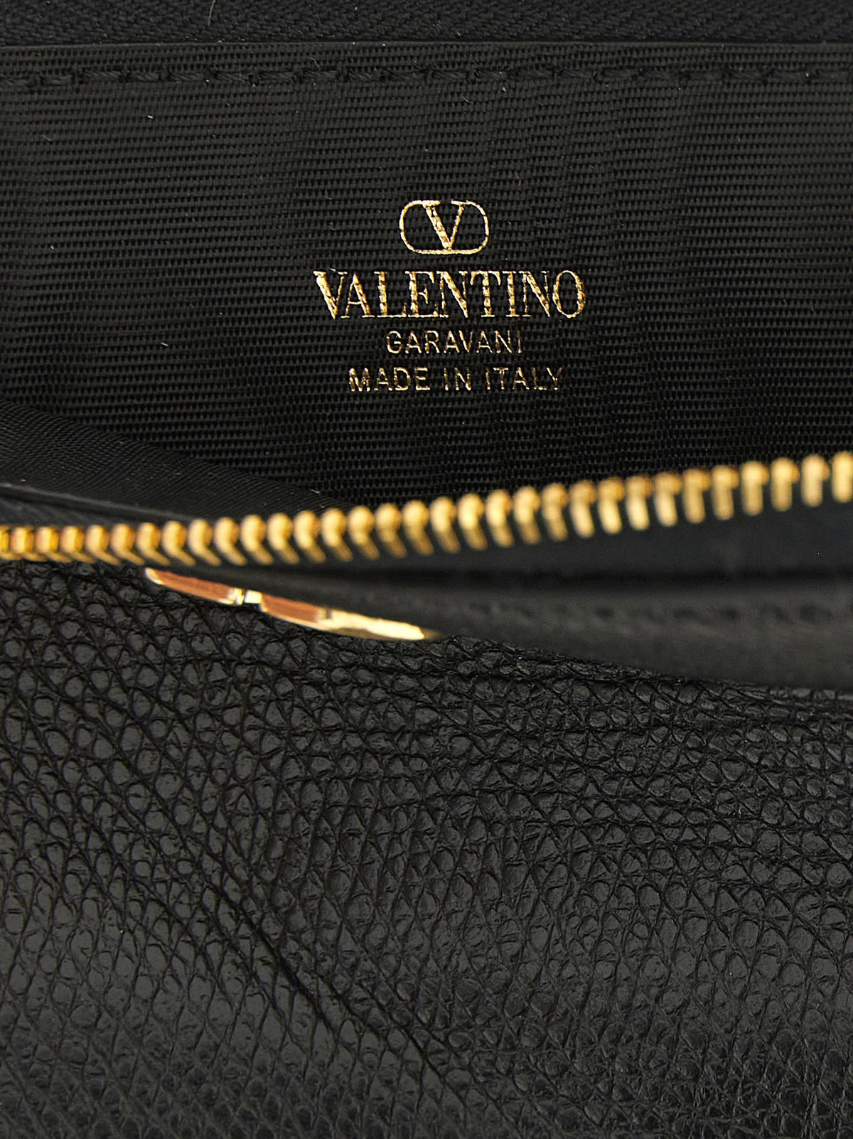 Valentino Valentino Garavani Vlogo Black Cardholder Black