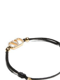 Valentino Valentino Garavani Vlogo Bracelet Black