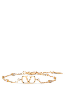 Valentino Valentino Garavani Vlogo Bracelet Gold