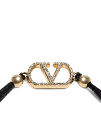 Valentino Valentino Garavani Vlogo Bracelet Black