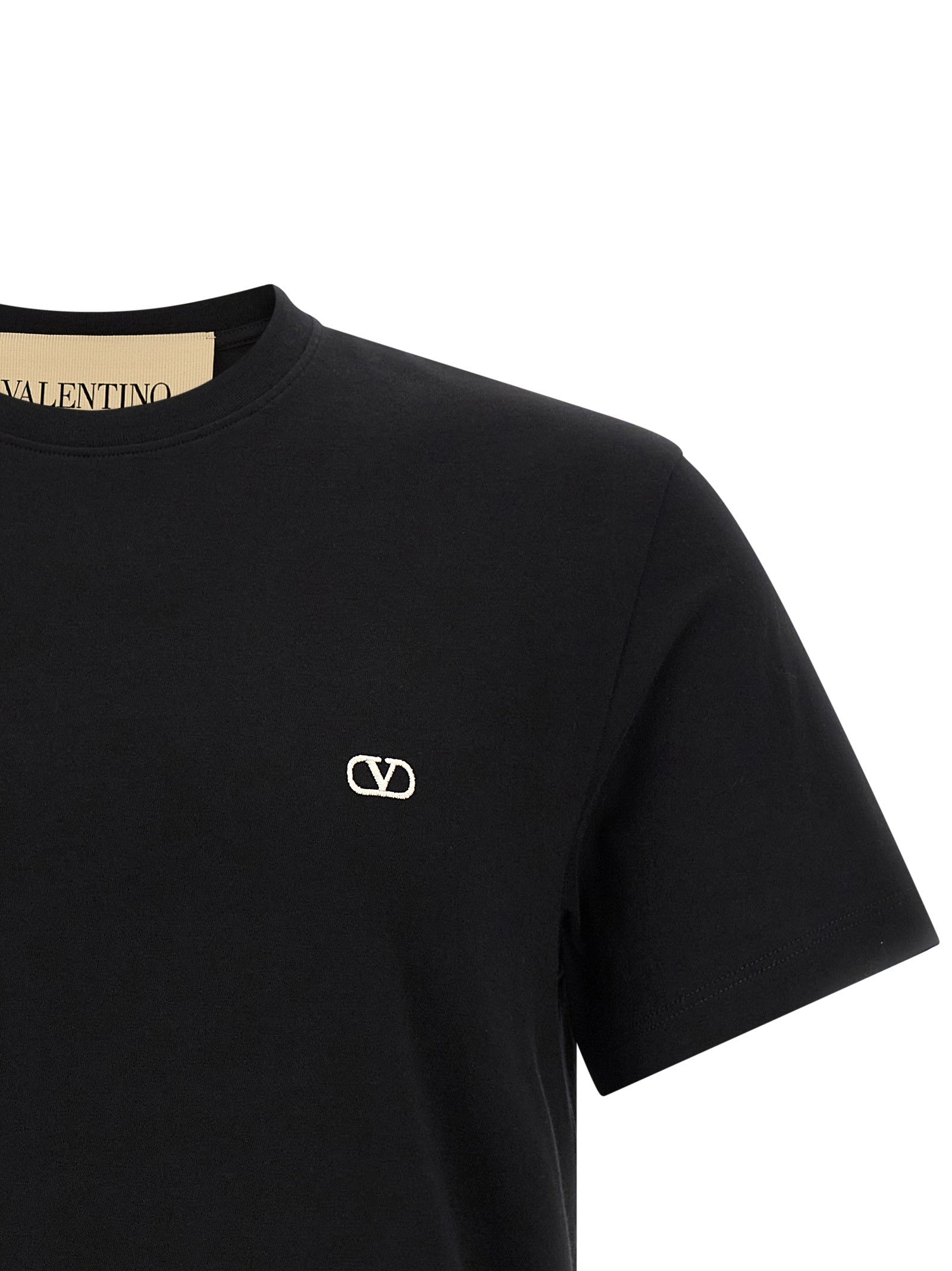 Valentino Valentino Garavani Vlogo Embroidery Shirt Black
