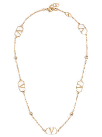 Valentino Valentino Garavani Vlogo Necklace Gold