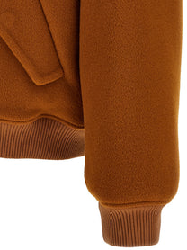 Valentino Valentino Garavani Vlogo Orange Bomber Jacket Orange, view 4
