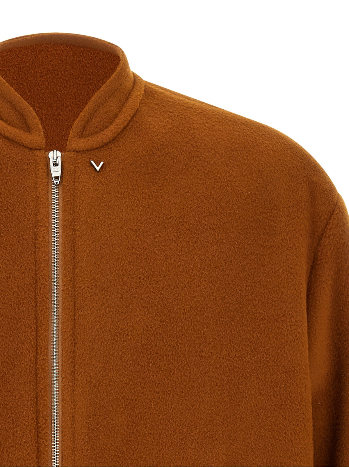Valentino Valentino Garavani Vlogo Orange Bomber Jacket Orange, view 3