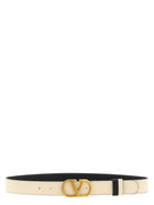 Valentino Valentino Garavani Vlogo Reversible Belt Gold, view 2