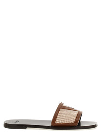 Valentino Valentino Garavani Vlogo Sandals Brown