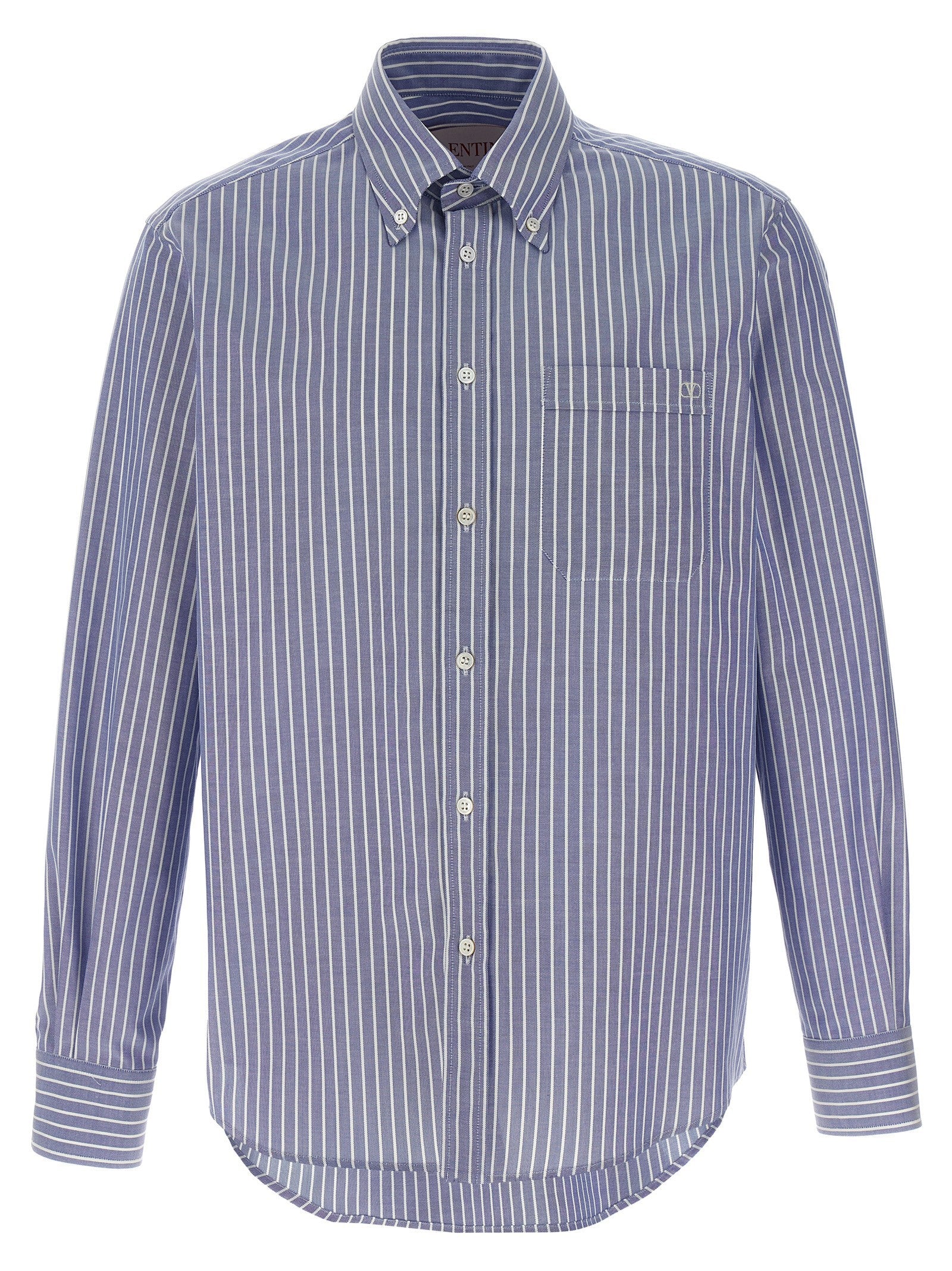 Valentino Valentino Garavani Vlogo Shirt Blue