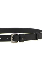 Valentino Valentino Garavani Vlogo Signature Belt Black, view 3