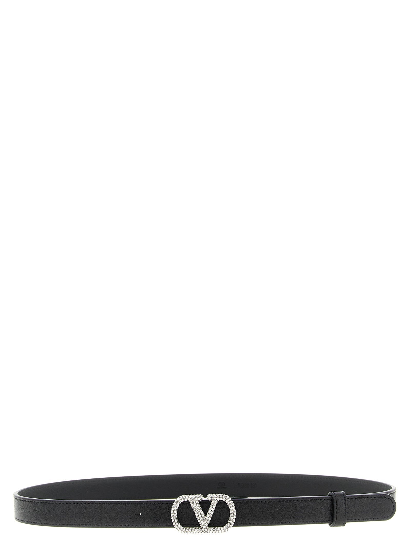 Valentino Valentino Garavani Vlogo Signature Belt Black