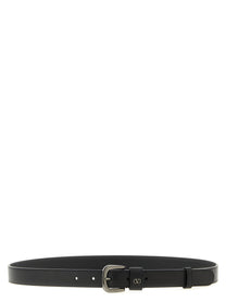Valentino Valentino Garavani Vlogo Signature Belt Black