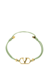 Valentino Valentino Garavani Vlogo Signature Bracelet Green