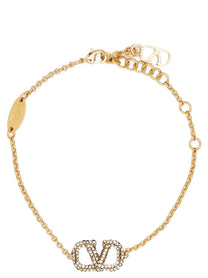 Valentino Valentino Garavani Vlogo Signature Bracelet Gold