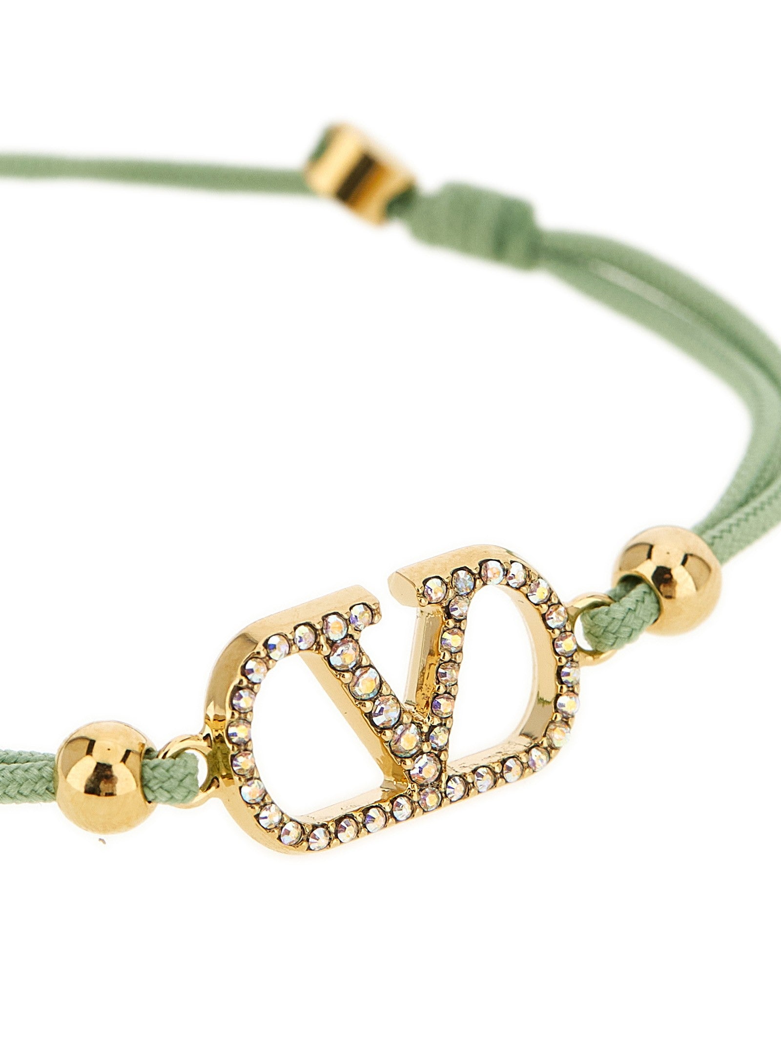 Valentino Valentino Garavani Vlogo Signature Bracelet Green