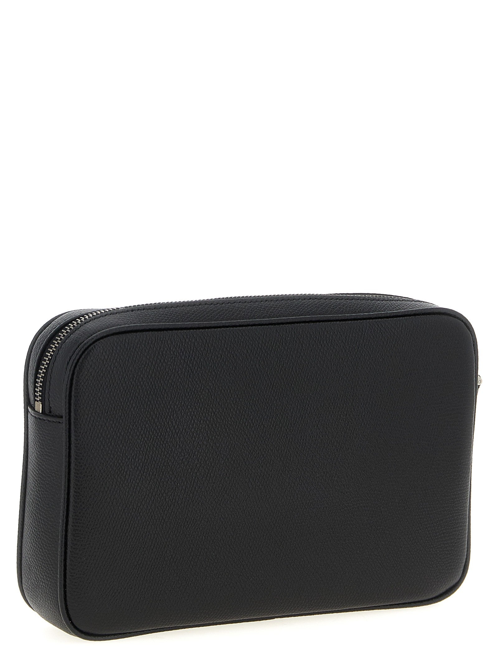 Valentino Valentino Garavani Vlogo Signature Clutch Bag Black