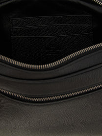 Valentino Valentino Garavani Vlogo Signature Clutch Bag Black