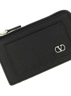 Valentino Valentino Garavani Vlogo Signature Coin Purse Black, view 3