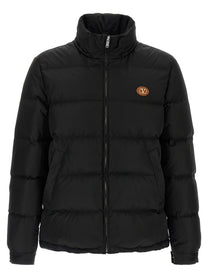 Valentino Valentino Garavani Vlogo Signature Down Jacket Black