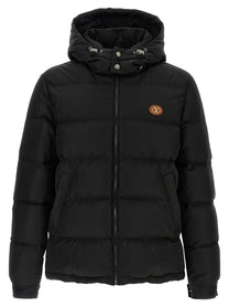 Valentino Valentino Garavani Vlogo Signature Down Jacket Black