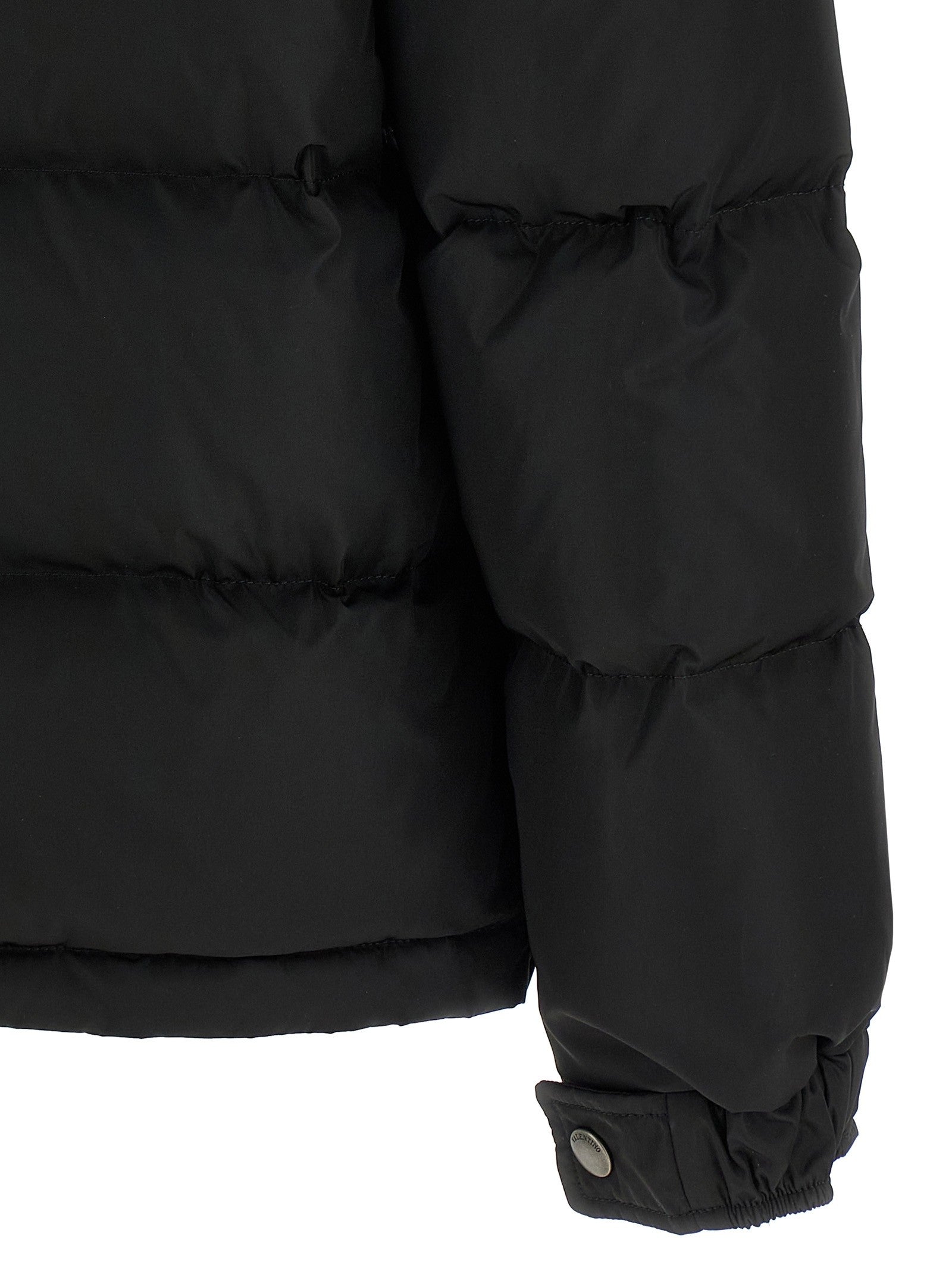 Valentino Valentino Garavani Vlogo Signature Down Jacket Black