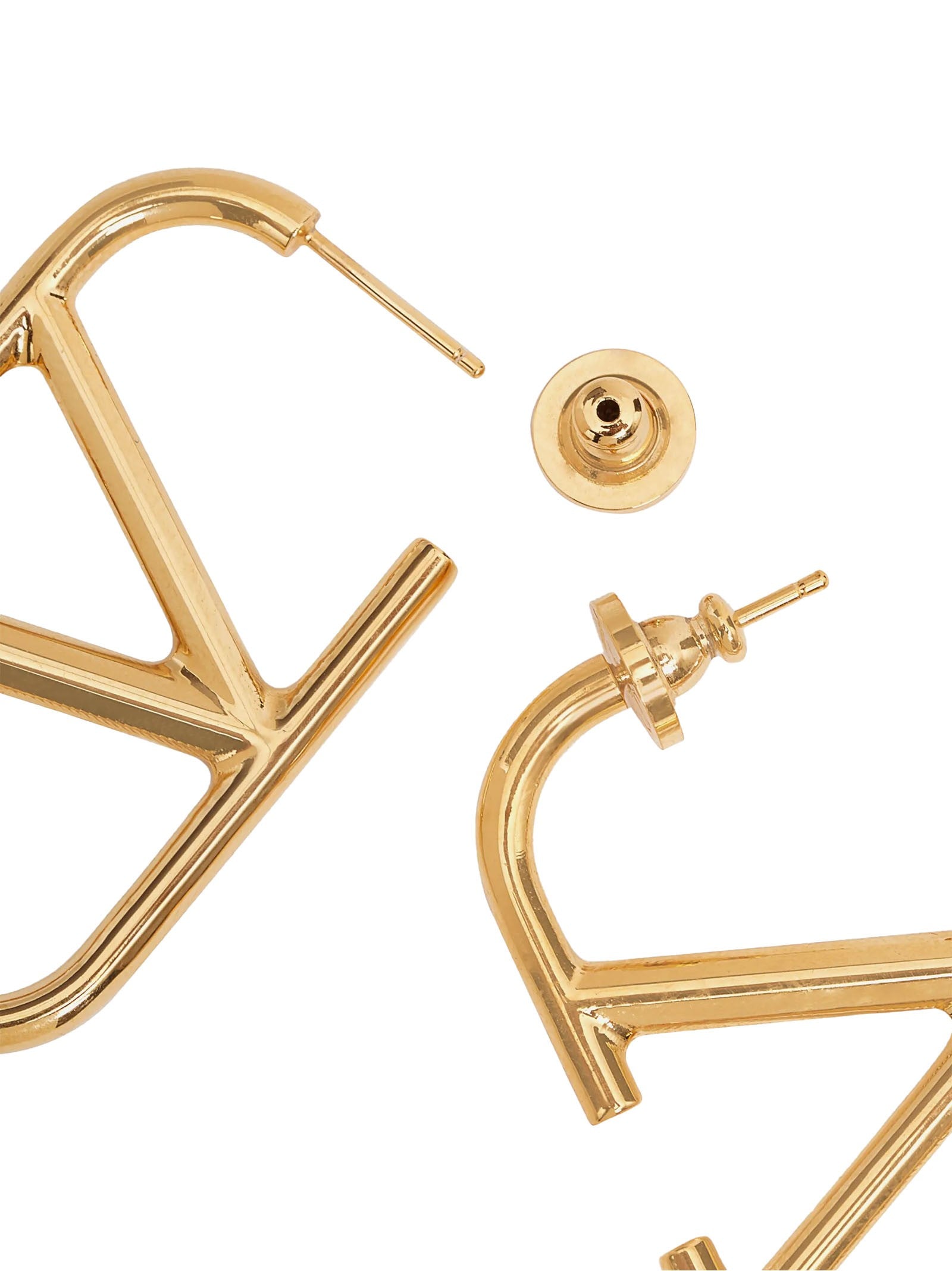 Valentino Valentino Garavani Vlogo Signature Earrings Gold