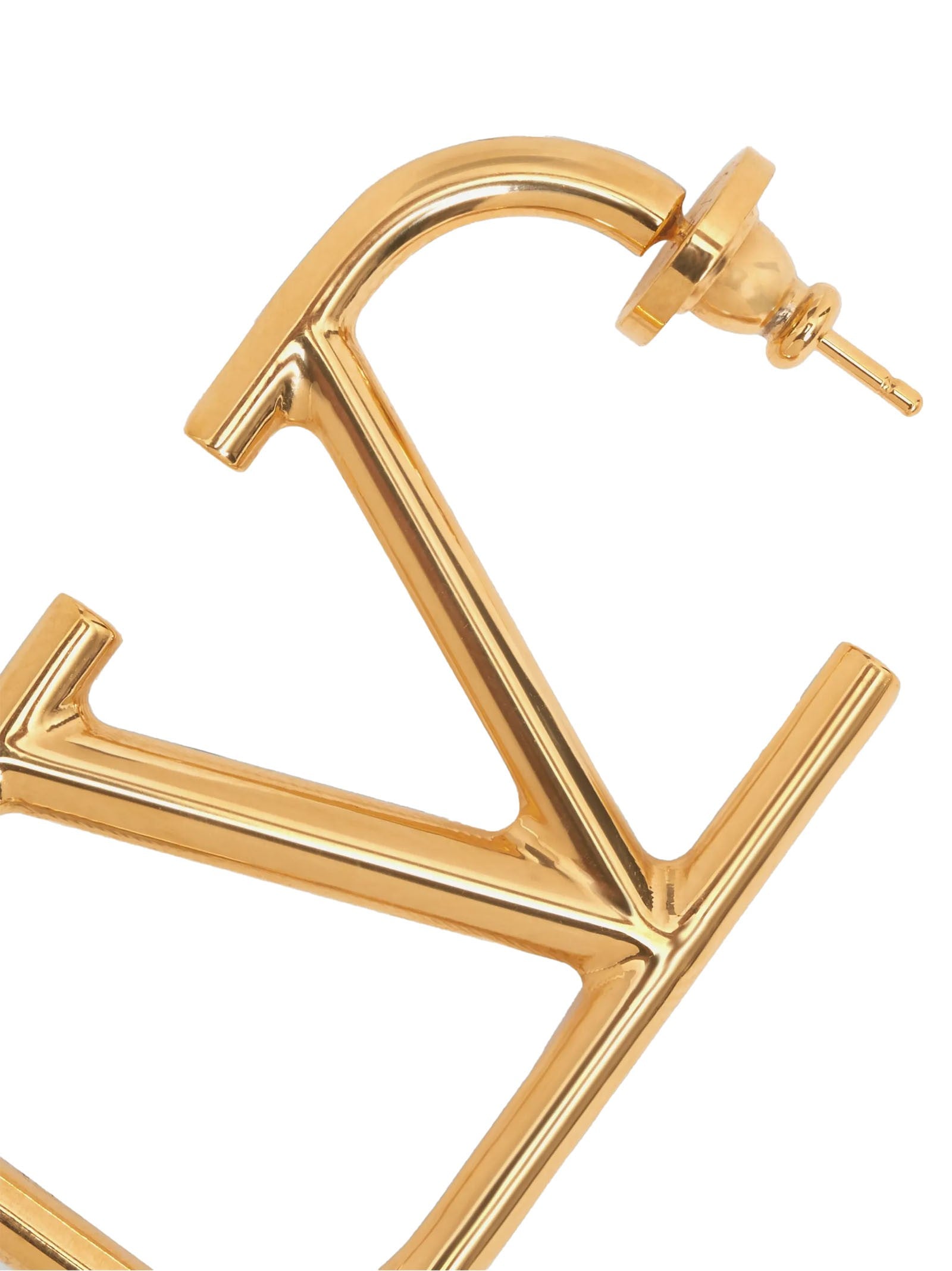 Valentino Valentino Garavani Vlogo Signature Earrings Gold