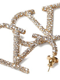 Valentino Valentino Garavani Vlogo Signature Earrings Gold