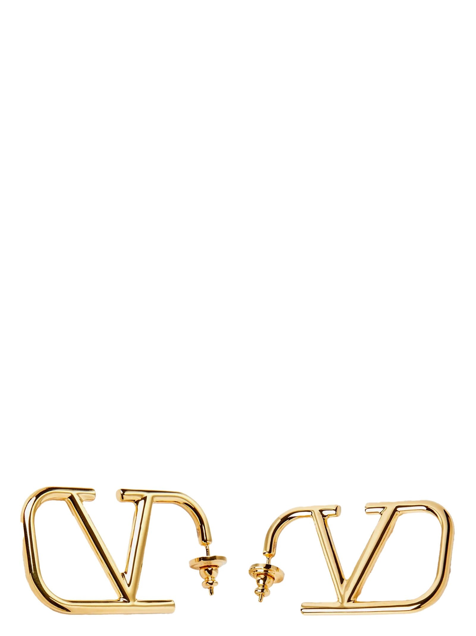 Valentino Valentino Garavani Vlogo Signature Earrings Gold